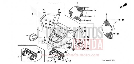 INSTRUMENTENTAFEL (GL18006/7/8) GL18008 de 2008
